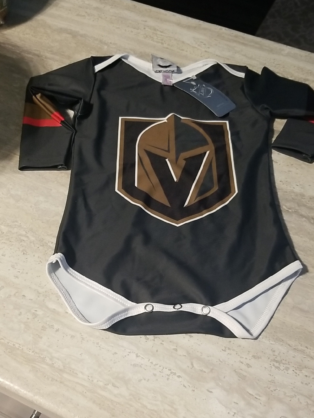 NHL Kids Las Vegas Golden Knights Size 12-18m Onesie